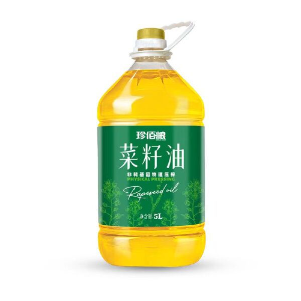 珍佰粮菜籽油5L（桶装）食用油 传统物理压榨