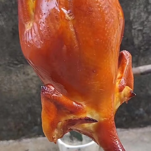 肇庆脆皮烧鸡 半成品 2斤左右一只