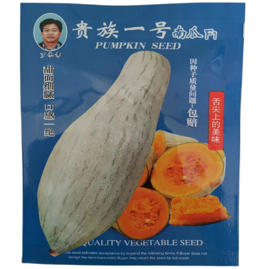济南贵族南瓜种子金丝栗丑瓜种子新疆贵妃南瓜籽甜面春季软糯香甜种孑