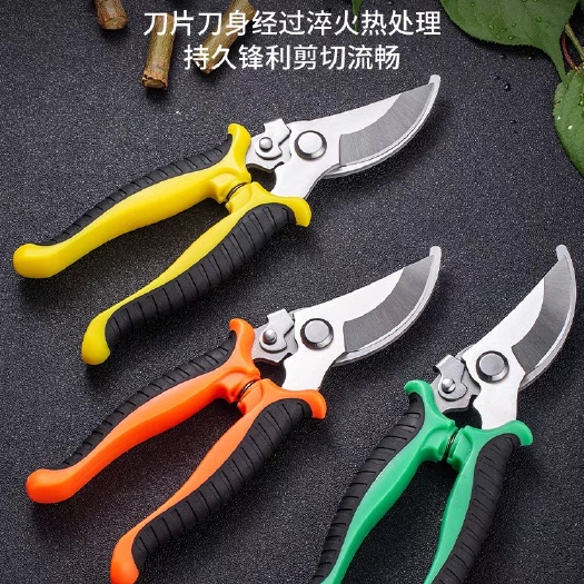 电动修枝剪刀果树剪刀锂电充电式园艺园林修剪线电剪强力粗枝剪