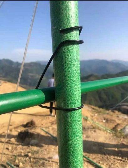 荥阳市树木支撑架  东莞玻璃钢32*28mm果苗定制杆，百香果支架
