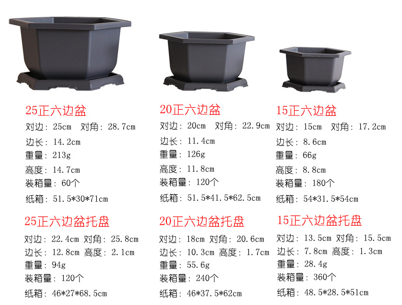 花盆 仿紫砂 多肉 正方形长方形塑料 小盆栽小盆景种植