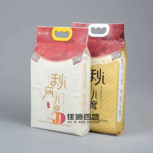 苍南县拉丝膜大米袋亮晶晶大米包装袋加工高端大米真空袋