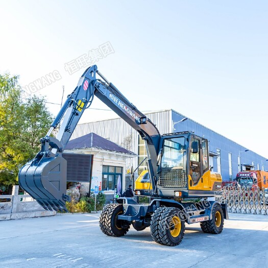 济宁HWL80-9轮式抓木机 多功能轮式抓木机 工程建筑用挖机