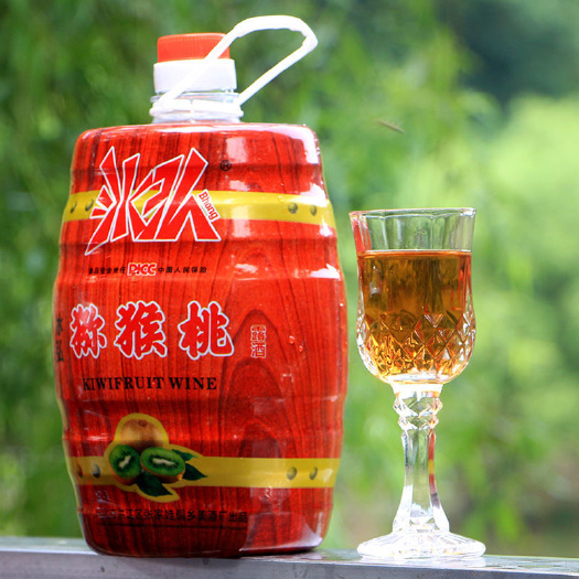 洪江市猕猴桃酒  猕猴桃果酒2.5L 8度水果酒厂家生产