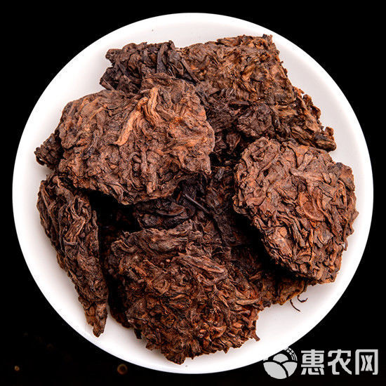 500g云南普洱茶熟茶熟普古树陈年熟普老茶头碎银子茶化石