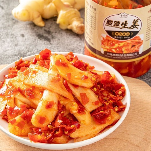 生姜酸辣脆姜500克嫩姜下饭菜