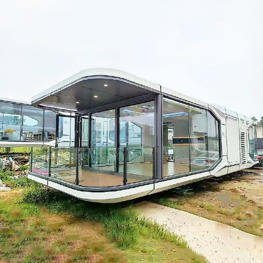 移动太空舱民宿旅游景区露营智能酒店太空舱特色房屋住宅观景房屋