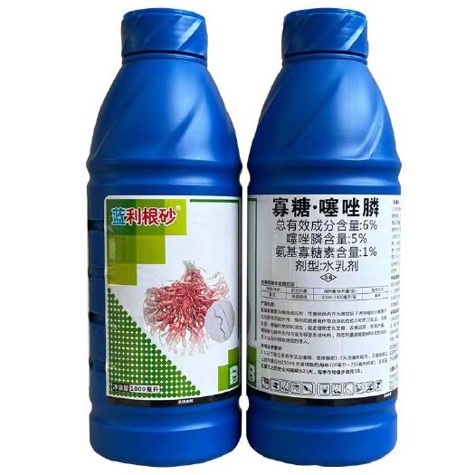 南宁佛山盈辉蓝利根砂 6%氨基寡糖素+噻唑膦根结线虫杀线杀虫剂