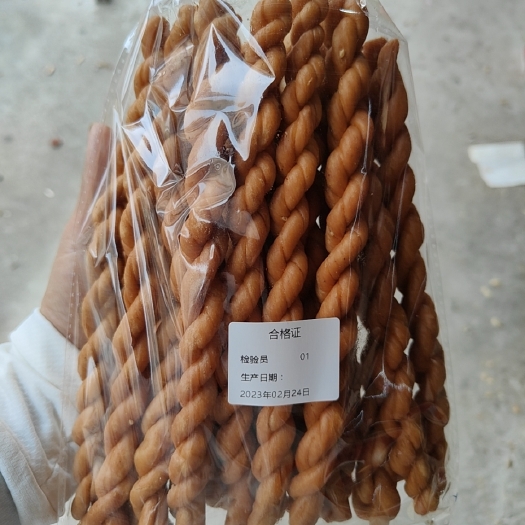 武汉手工麻花批发山西麻花酥脆纯手工咸香散装长麻花长麻花批发