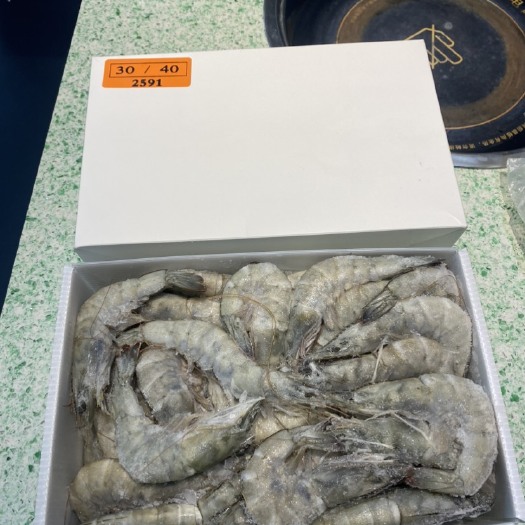 东海县盐冻大虾30-40