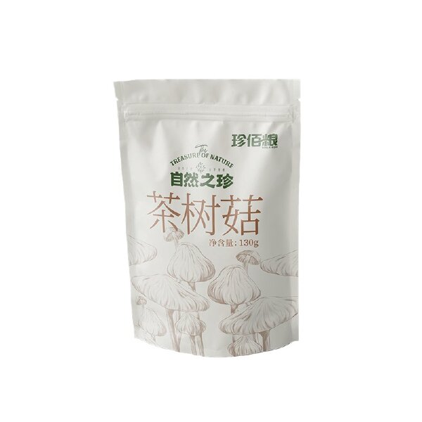 珍佰粮茶树菇130g/袋 福建特产 茶树蘑菇 煲汤炒菜火锅食