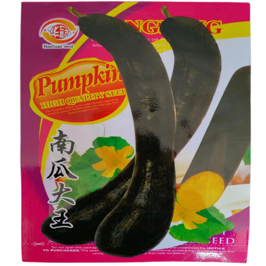 济南南瓜大王种子黑皮长南瓜籽耐寒果园房前屋又甜又面板栗甘面品质佳