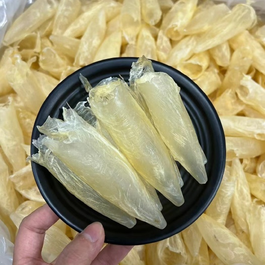 汕头100头黄花筒鱼胶足干亮货墨西哥咸水胶筒 花胶价格实惠口感好