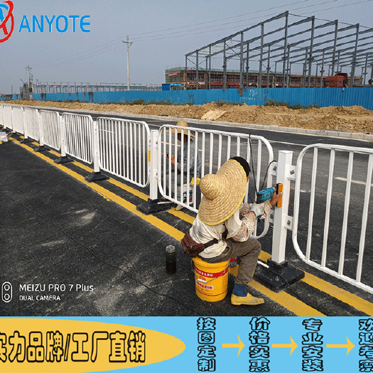 长沙定制河岸两侧景观护栏 南宁天桥不锈钢栏杆 广西金属护栏厂家