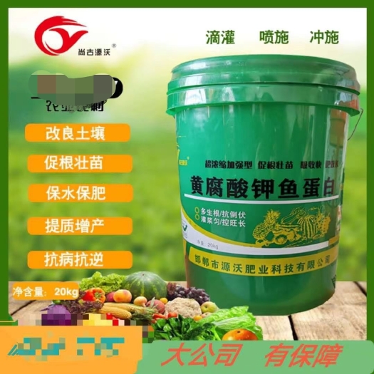 邯郸黄腐酸钾鱼蛋白:多生根 抗倒伏  灌浆匀  控旺长