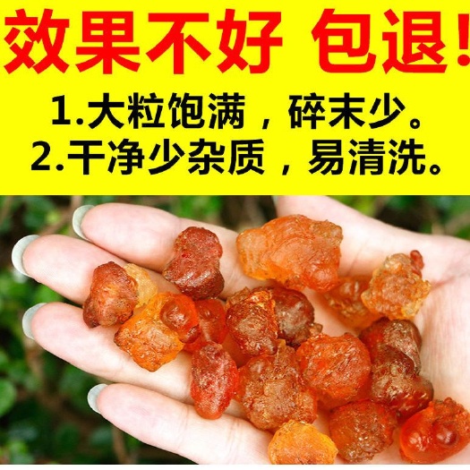 六安产地直发桃胶精修少杂质