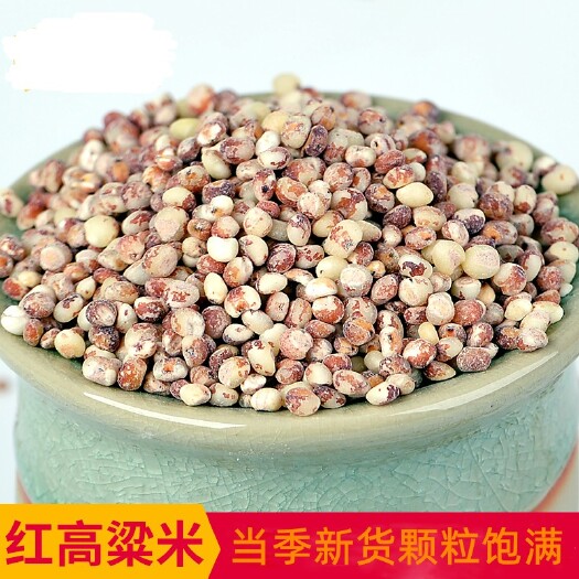 临沂红高粱米去皮红高粱无壳非粘酿酒高粱杂粮25kg