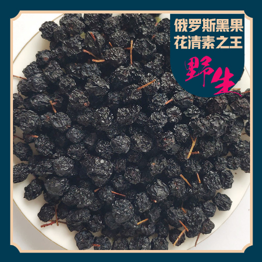 黑果花楸果果干俄罗斯黑果天然素不老莓专用食品糖友降