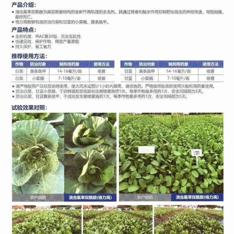 巴斯夫格力高溴虫氟苯双酰胺芙利亚杀虫剂