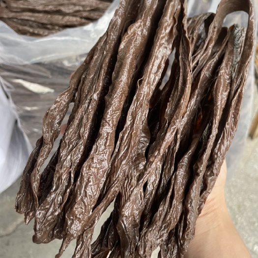 河源腐竹产地直销黑豆腐竹黑支竹客家腐竹手工自制干货火锅凉拌