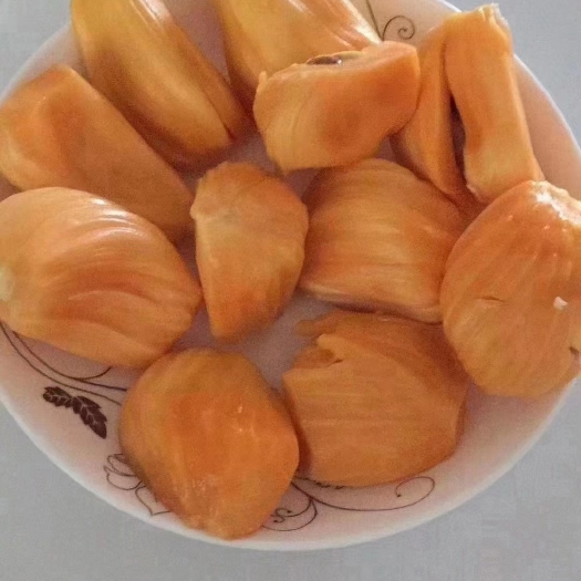 万宁市海南当季红肉菠萝蜜，口感甜脆，新鲜现摘发货，产地接代发业务。