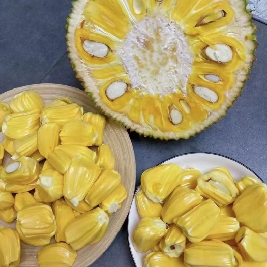 万宁市海南当季黄肉菠萝蜜，口感香甜，产地一件代发坏果包赔售后服务。