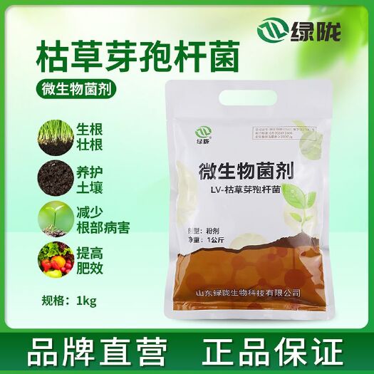 诸城市枯草芽孢杆菌  绿色有机种植益生菌肥料农用微生物菌剂 固氮抗