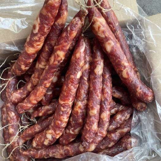 重庆市纯手工 纯肉广味香肠（一手工厂 展会摆摊门市早市常年供应）