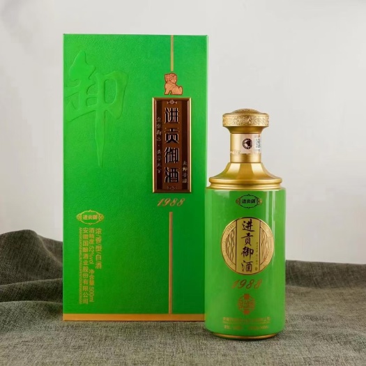 亳州6瓶装高端商务用酒进贡御酒1988浓香型52度礼盒纯粮白酒