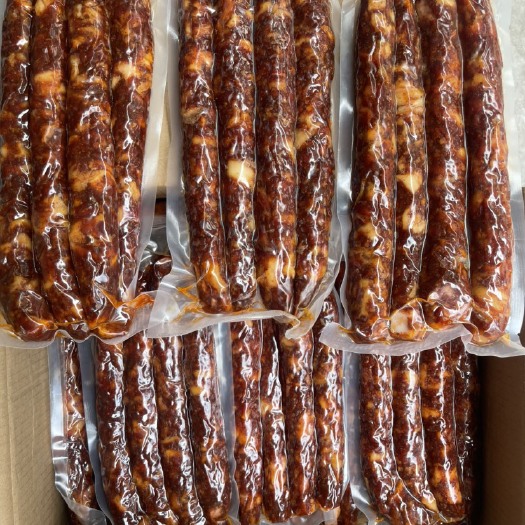 重庆市（真空）纯肉麻辣香肠（一手工厂 展会摆摊门市早市超市常年供应