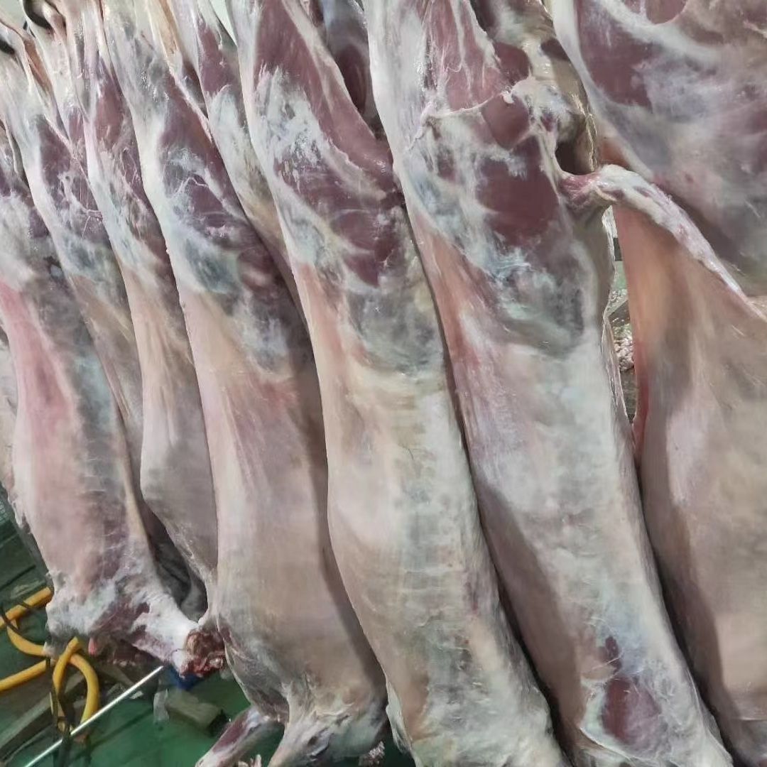 高品质无皮烤全羊整只白条羊羔羊商用不注水冷冻带骨羊肉