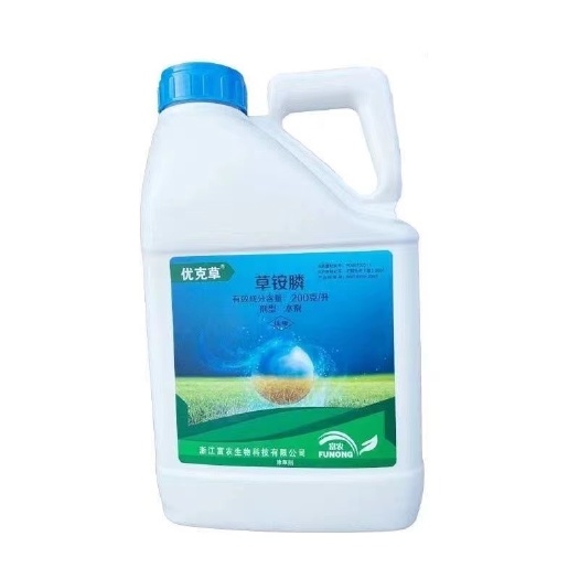 乐昌市富农优克草草胺磷200克/升草铵磷草安磷草铵膦杂草除草剂5千