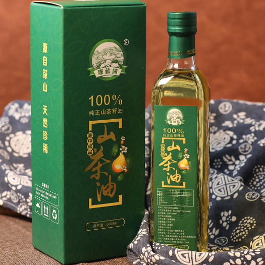 沅陵县沅陵县康欣园低温冷榨野生山茶油500ML