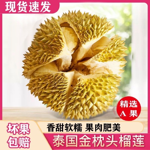 商丘金枕榴莲 泰国金枕榴莲新鲜整箱批发包邮