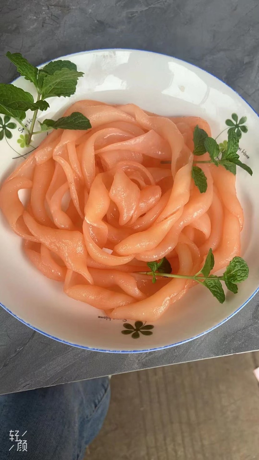 鸭肠火锅食材