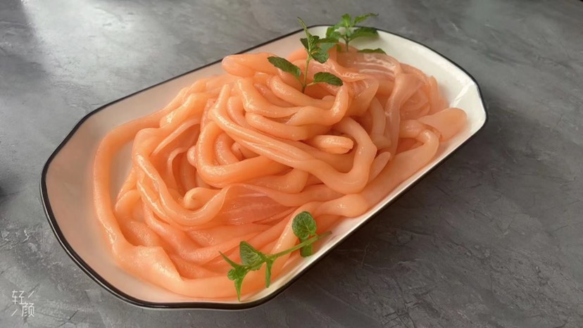 鸭肠火锅食材