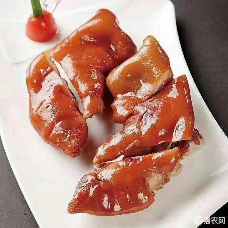 卤猪蹄 开袋即吃 一手货源 地摊 展销会庙会 菜市场小吃摊