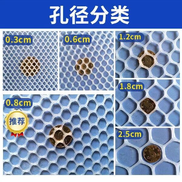 加厚塑料网阳台防护网鸡鸭鹅育雏养殖漏粪网防坠安全围栏网胶网格