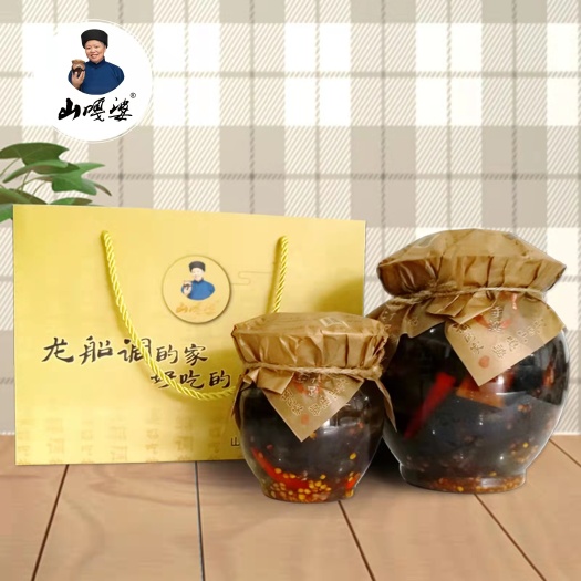 利川市山嘎婆爽椒     坛装