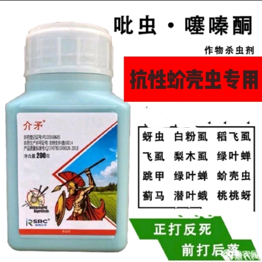 滨州蚧壳虫专用药18%吡虫啉噻嗪酮柑橘果树介壳虫杀虫剂速扑杀农药