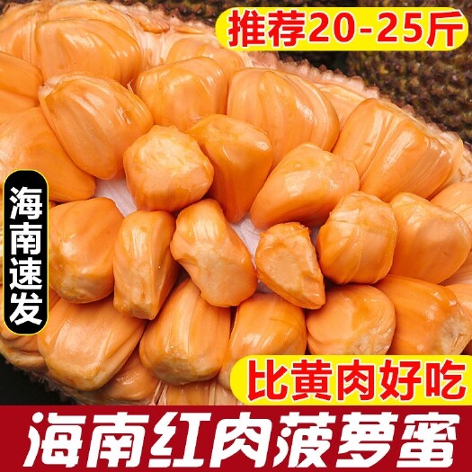 凭祥市红肉菠萝蜜泰国假榴莲海南越南红心菠萝蜜10斤一整个包邮脆甜