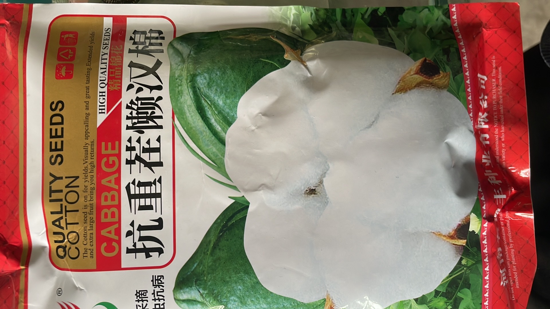 夏邑县棉花种子 抗病虫，大桃，更省工，