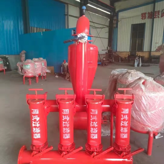 郓城县园林果树节水灌溉离心网式过滤器 物联网滴灌喷灌设备水处理
