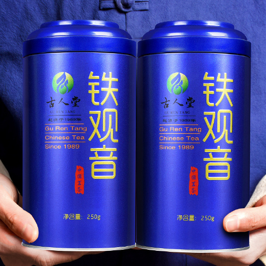 安溪县铁观音罐装500g铁观音茶叶清香型乌龙茶新茶
