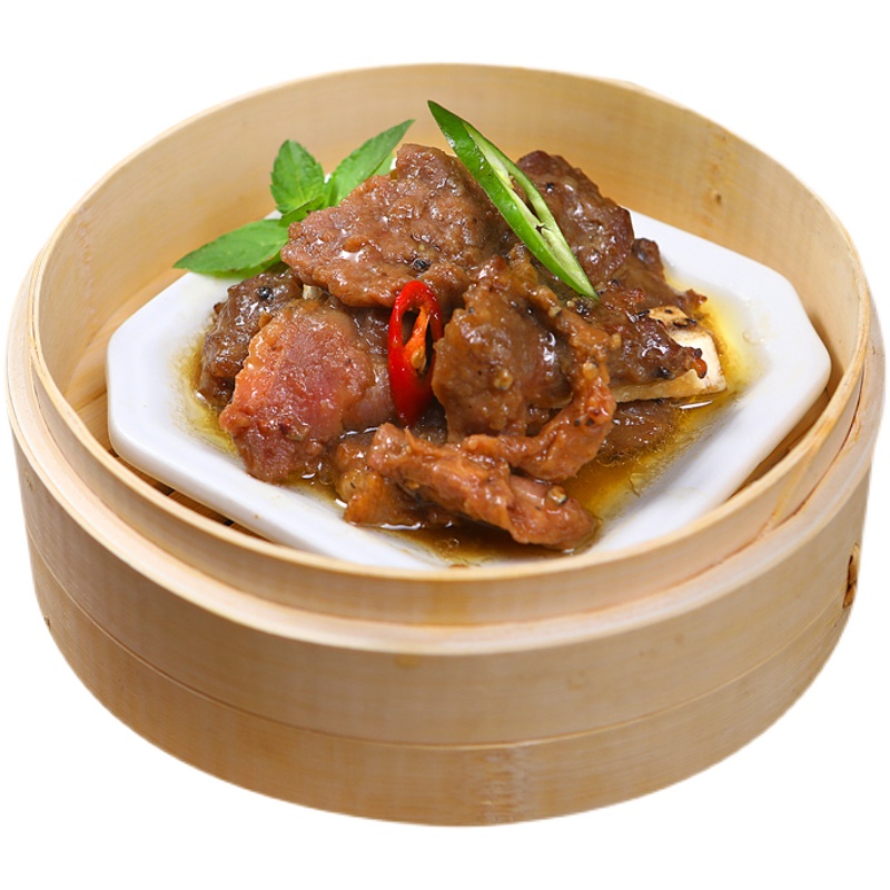 黑椒牛仔骨 新鲜牛肋排腌制调味半成品食材广式早点牛仔骨批发