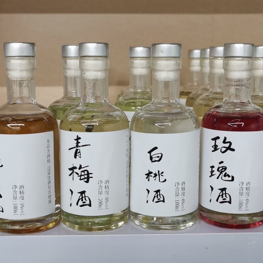 纯发酵果酒米酒低度微醺不含色素香精防腐剂