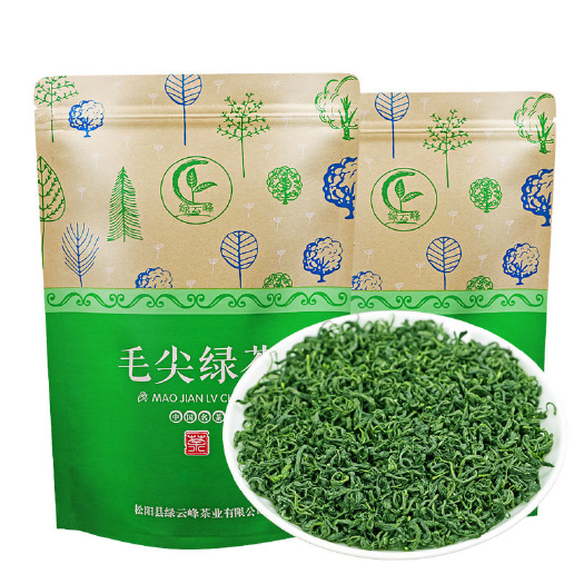 松阳县毛尖绿茶 2023新茶毛尖茶叶明前一级一斤袋装浓香型500g