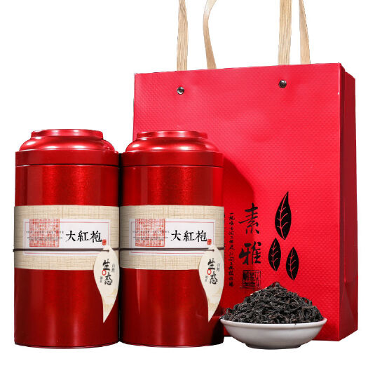 南安市大红袍茶叶 红茶浓香型礼盒装武夷岩茶