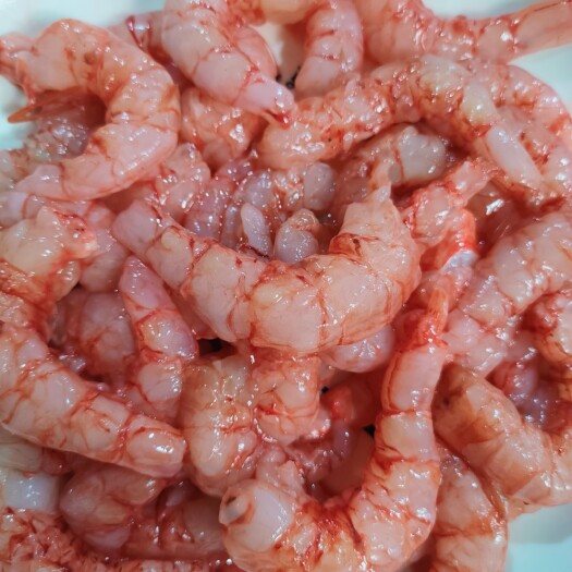 【红虾仁】51/60规格原汁原味、本港海虾加工、长期批发